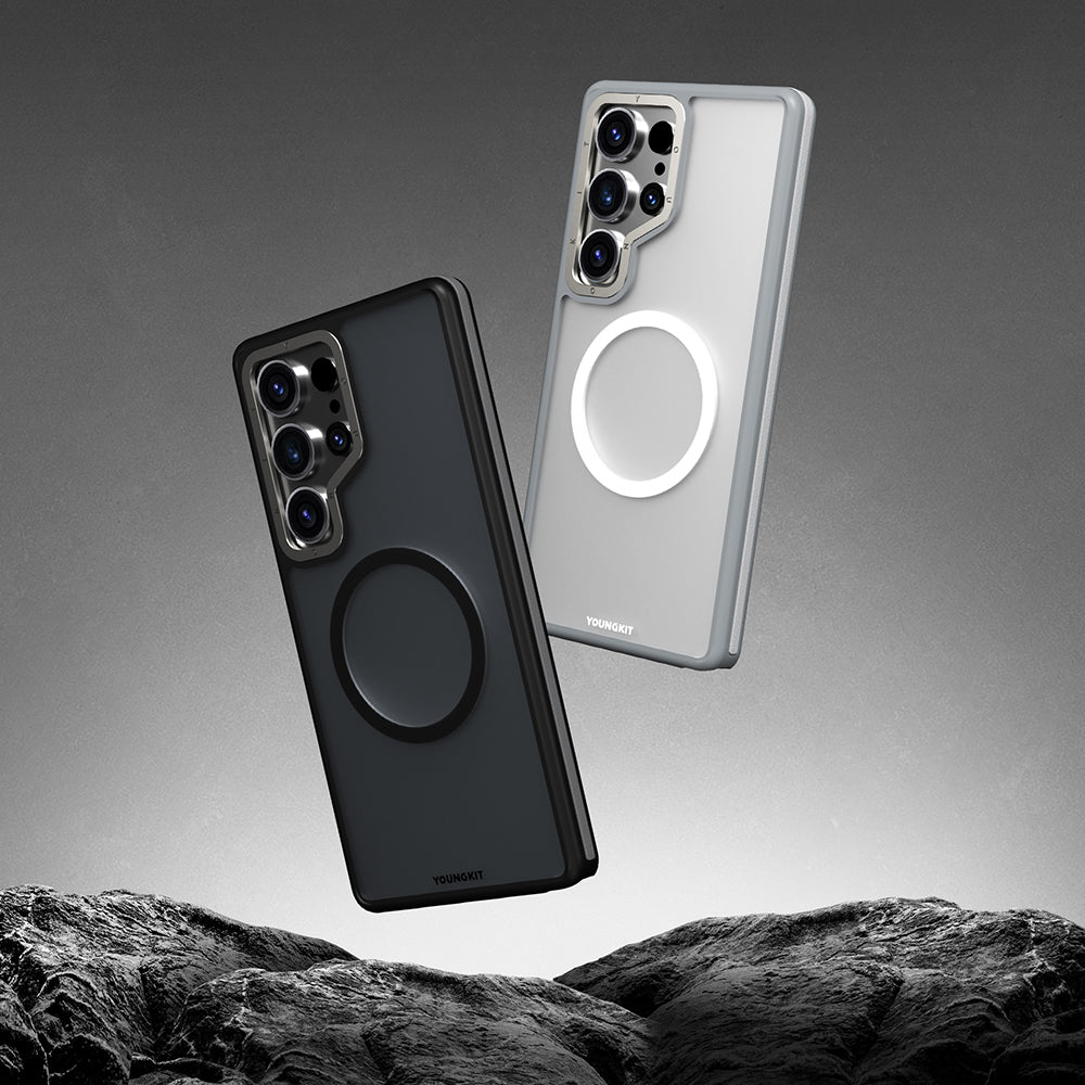 Youngkit Rock Sand Serisi Galaxy S25 Ultra Magsafe Şarj Özellikli Telefon Kılıfı-11 Youngkit Rock Sand Serisi Galaxy S25 Ultra Magsafe Şarj Özellikli Telefon Kılıfı-11
